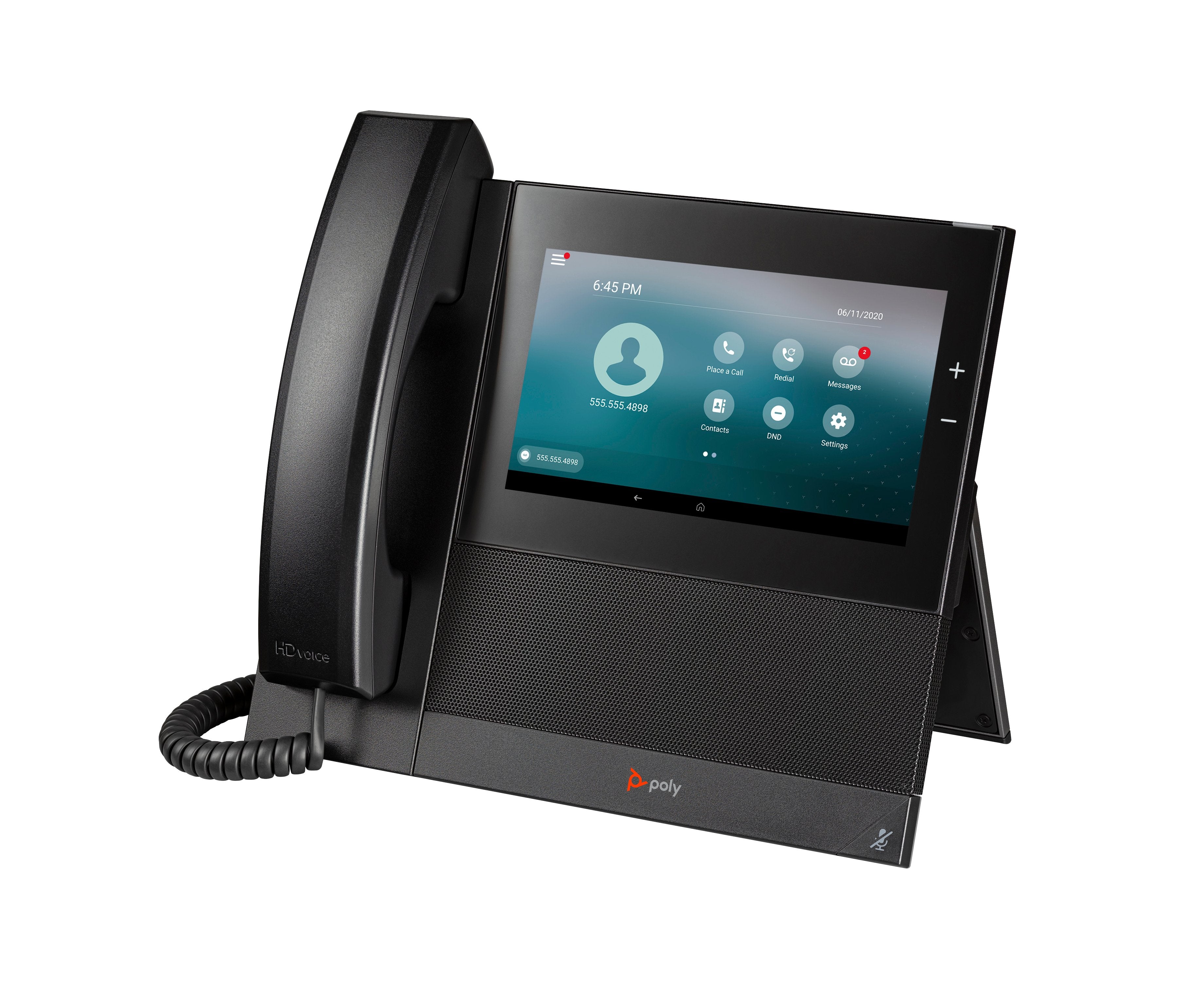 EAN 0197497342802 - HP Poly CCX 600 Business Media Phone with Open SIP and PoE-enabled teléfono IP Negro 24 líneas LCD Wifi imagen 4