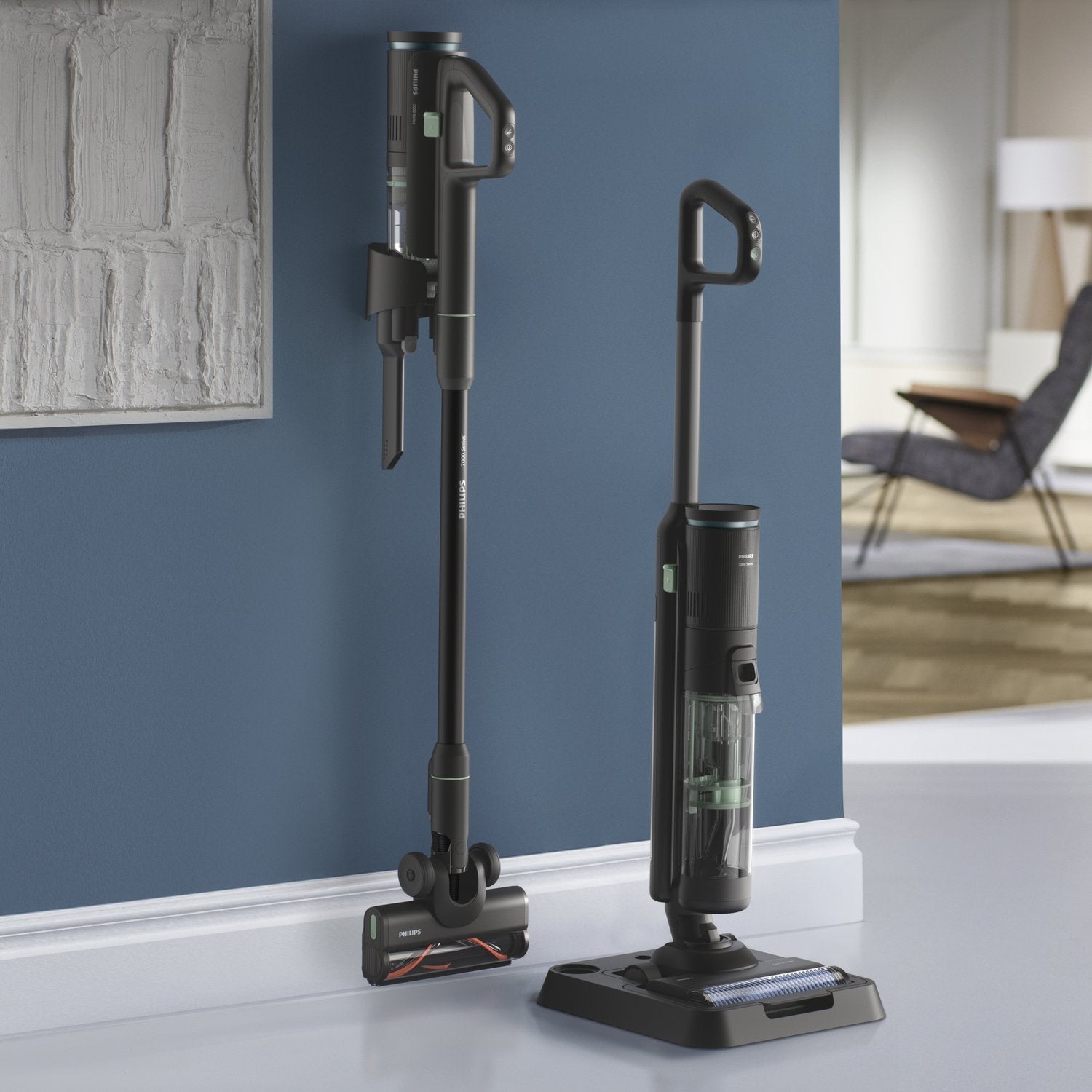 EAN 8720389042096 - Philips 7000 series XW7263/11 aspiradora de pie y escoba eléctrica Aspiradora escoba 2 en 1 Batería Seca imagen 12