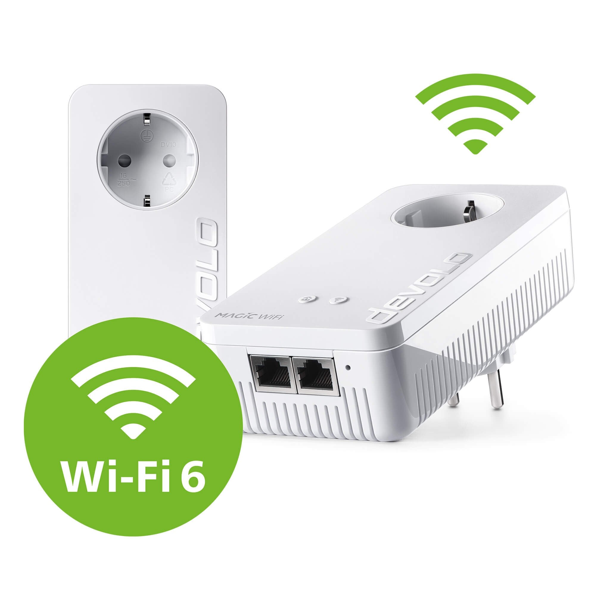 Kit De Inicio Devolo Magic 2 Wifi 6 Next, Powerline Blanco 4250059671881.0