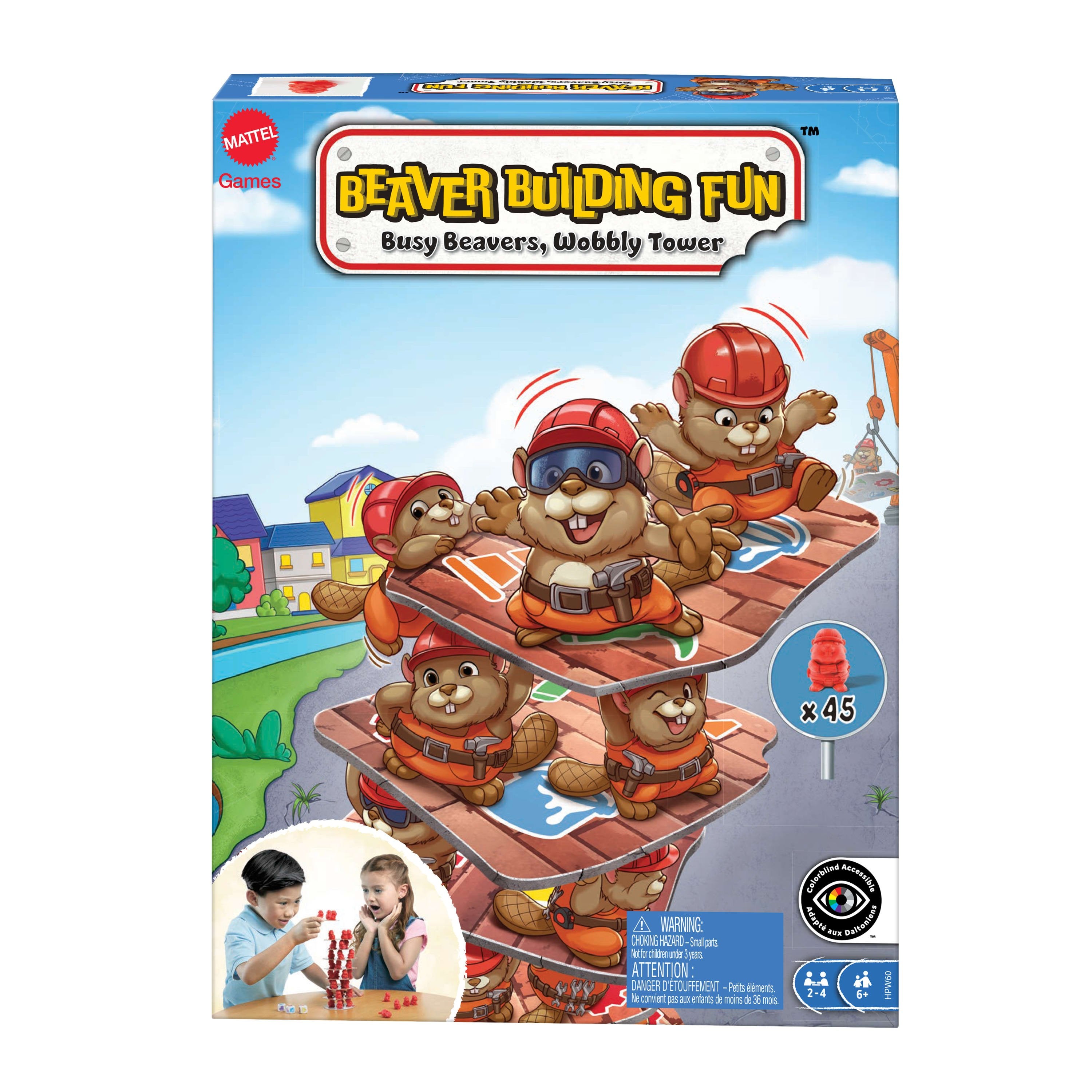 EAN 0194735169245 - Mattel Games HPW60 juego de tablero Juego de mesa Habilidad motriz fina (destreza) imagen 1