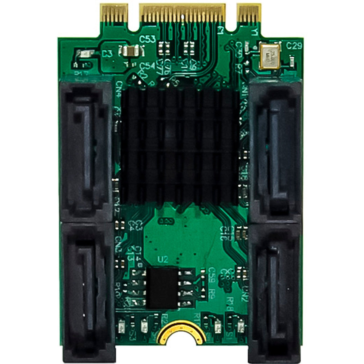 Inline Tarjeta De Interfaz M.2 Key B+M A 4x Sata Conector Macho - Raid - Hyperduo