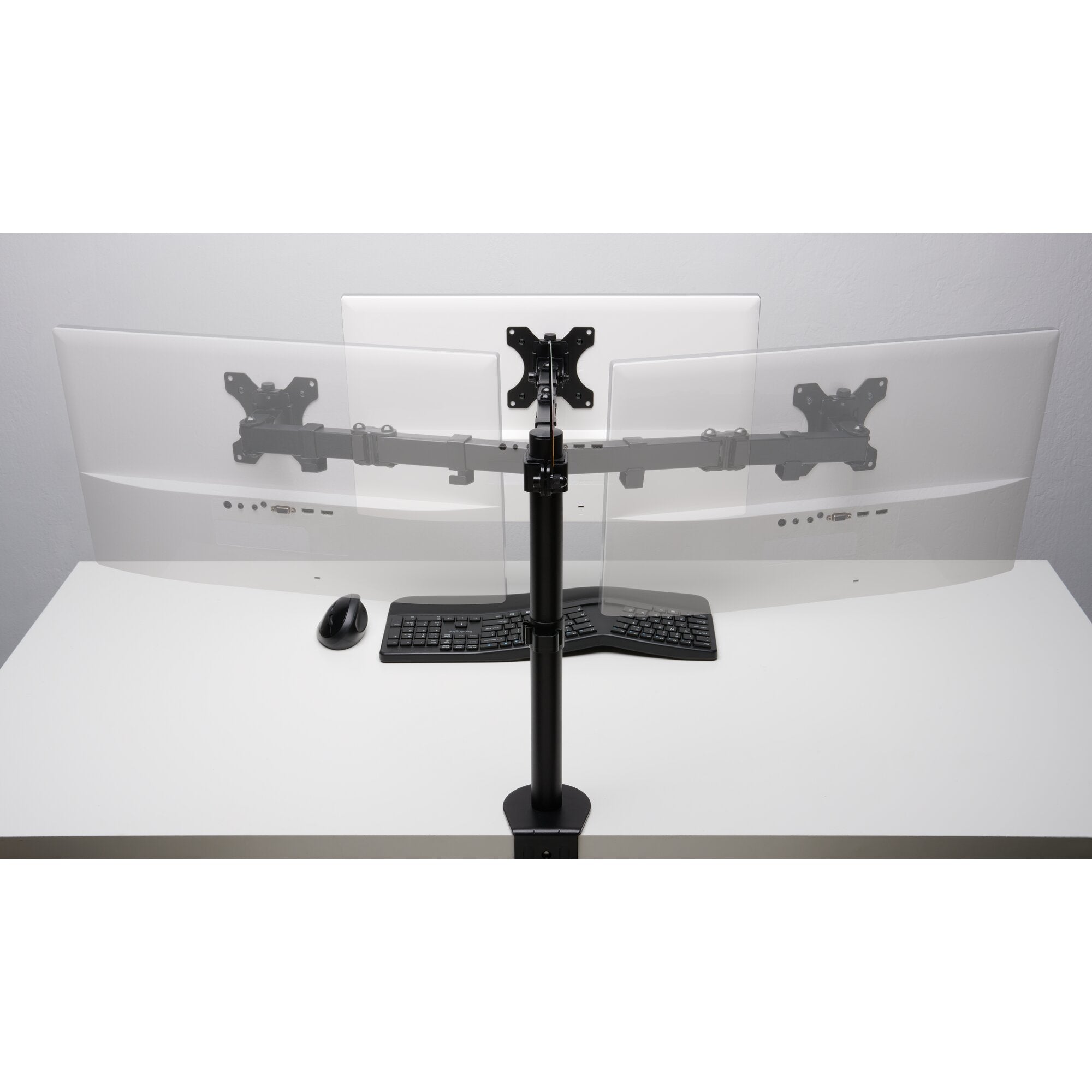 EAN 0085896554080 - Kensington K55408WW soporte para monitor 86,4 cm (34") Escritorio Negro imagen 4