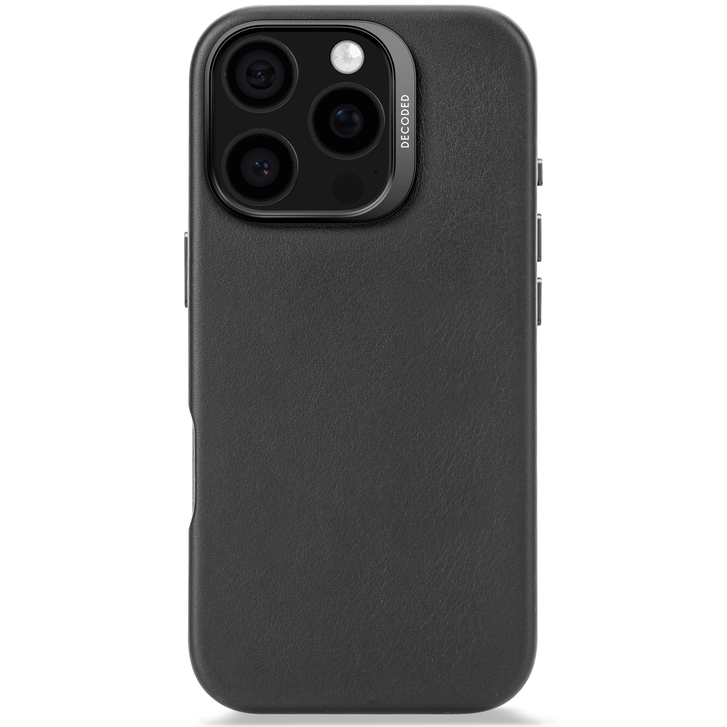 Decoded Leather Case Do Iphone 16 Pro Magsafe Negro