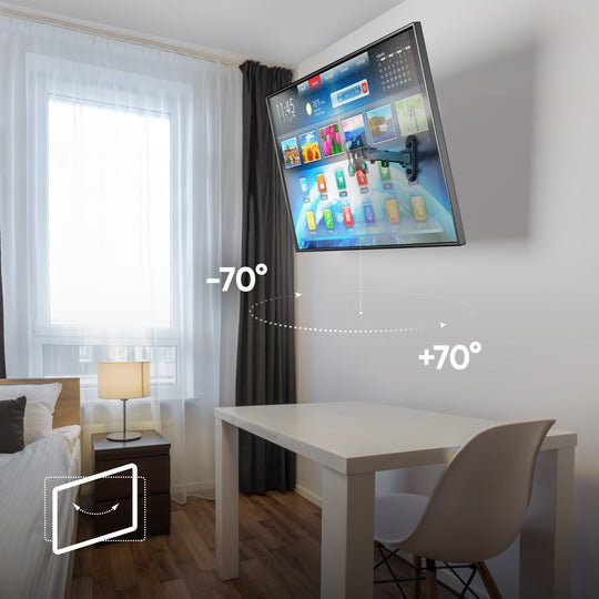 Tv Set Acc Wall Mount /10-35"/Black R2-B Onkron