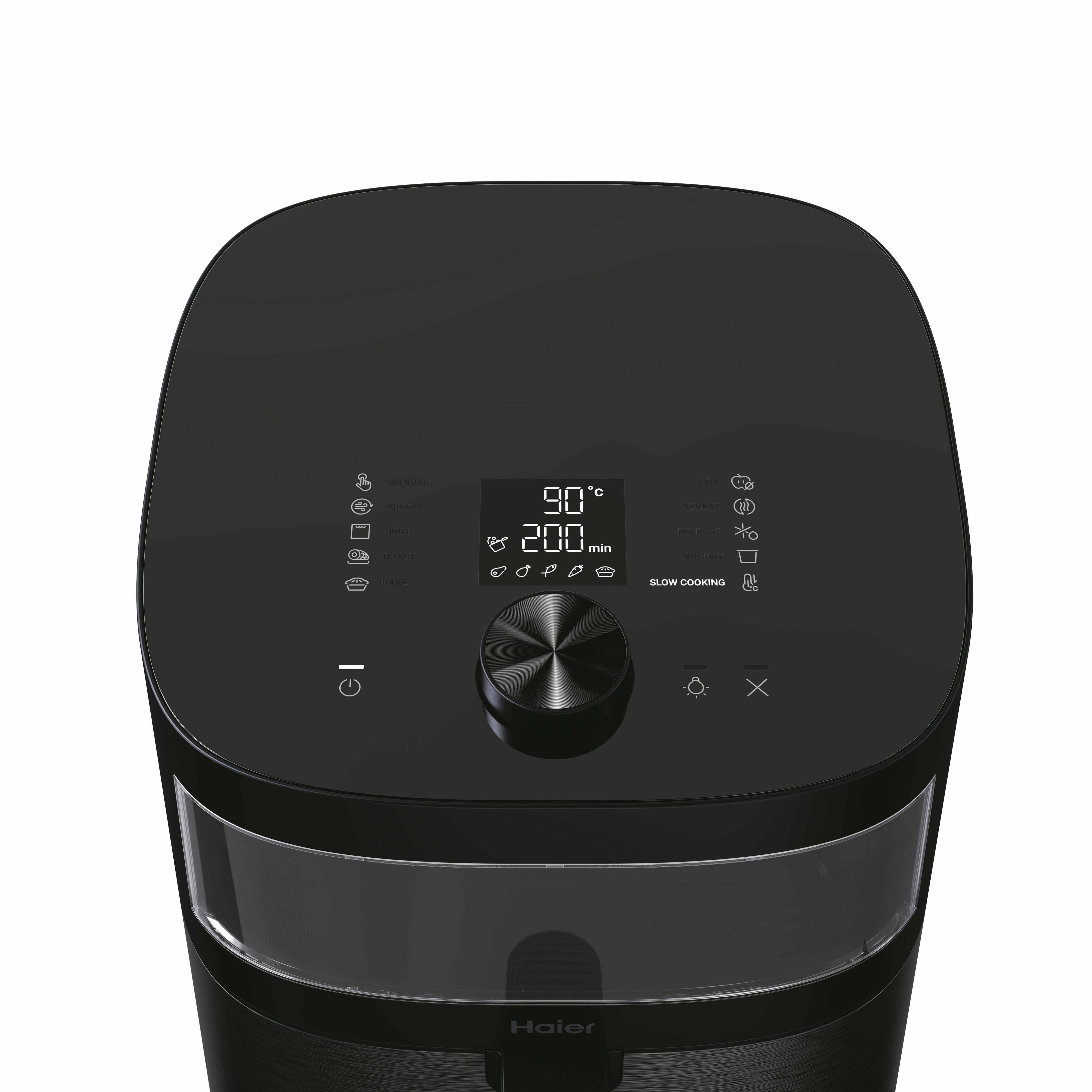 EAN 8059019065731 - Haier I-Master Series 5 HAF5TWA 011 6,5 L Independiente 2000 W Freidora de aire caliente Negro imagen 3