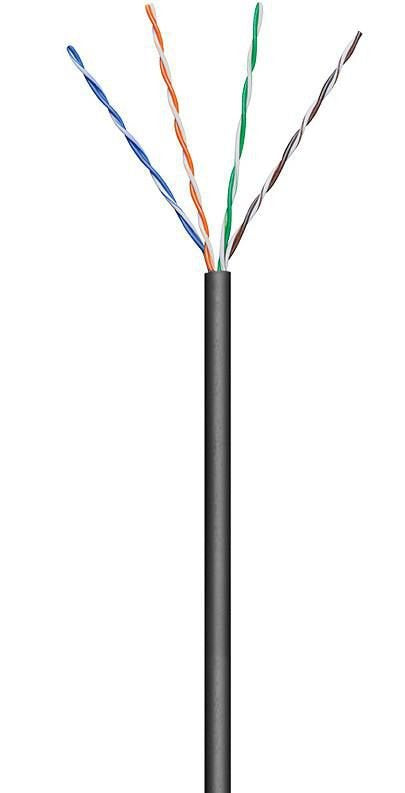 EAN 5712505471906 - Microconnect KAB025-100 cable de red Negro 100 m Cat5e U/UTP (UTP) imagen 1