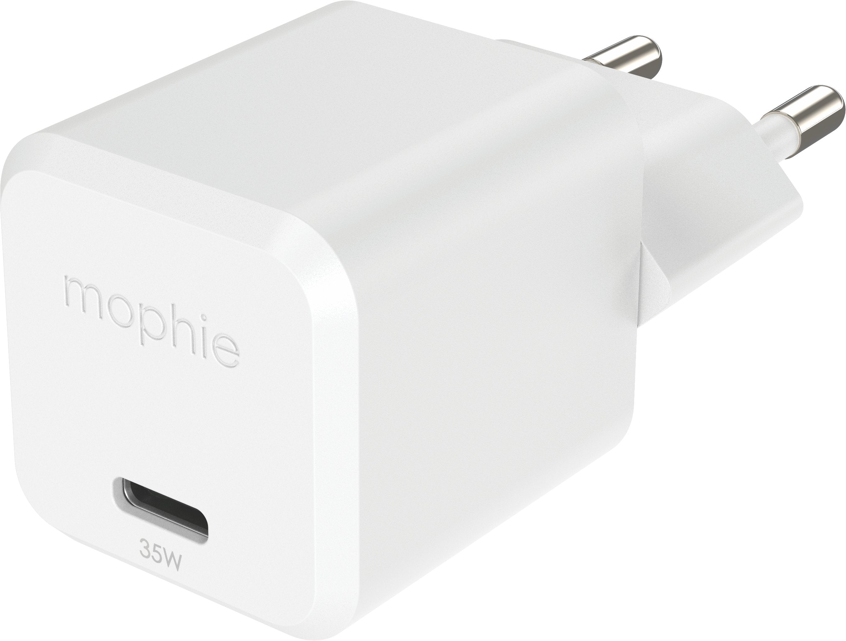 Zagg Mophie Netzteil Gan 35w 1x Usb-C Blanco