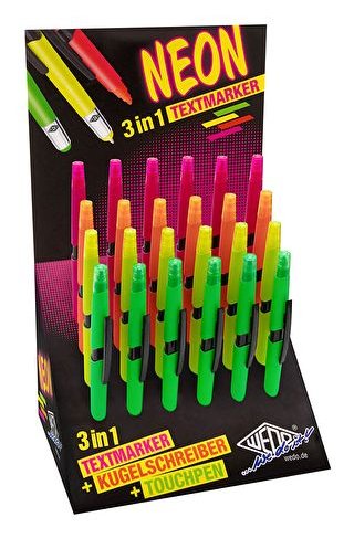 EAN 4003801864983 - Wedo Touch Pen 3-in-1 NEON lápiz digital Colores surtidos imagen 1