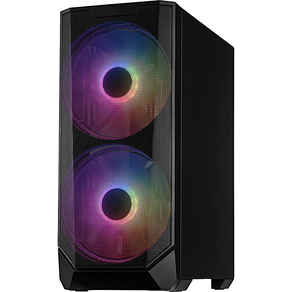 EAN 4260455647144 - Inter-Tech IT-3503 Airstream Torre Negro imagen 3