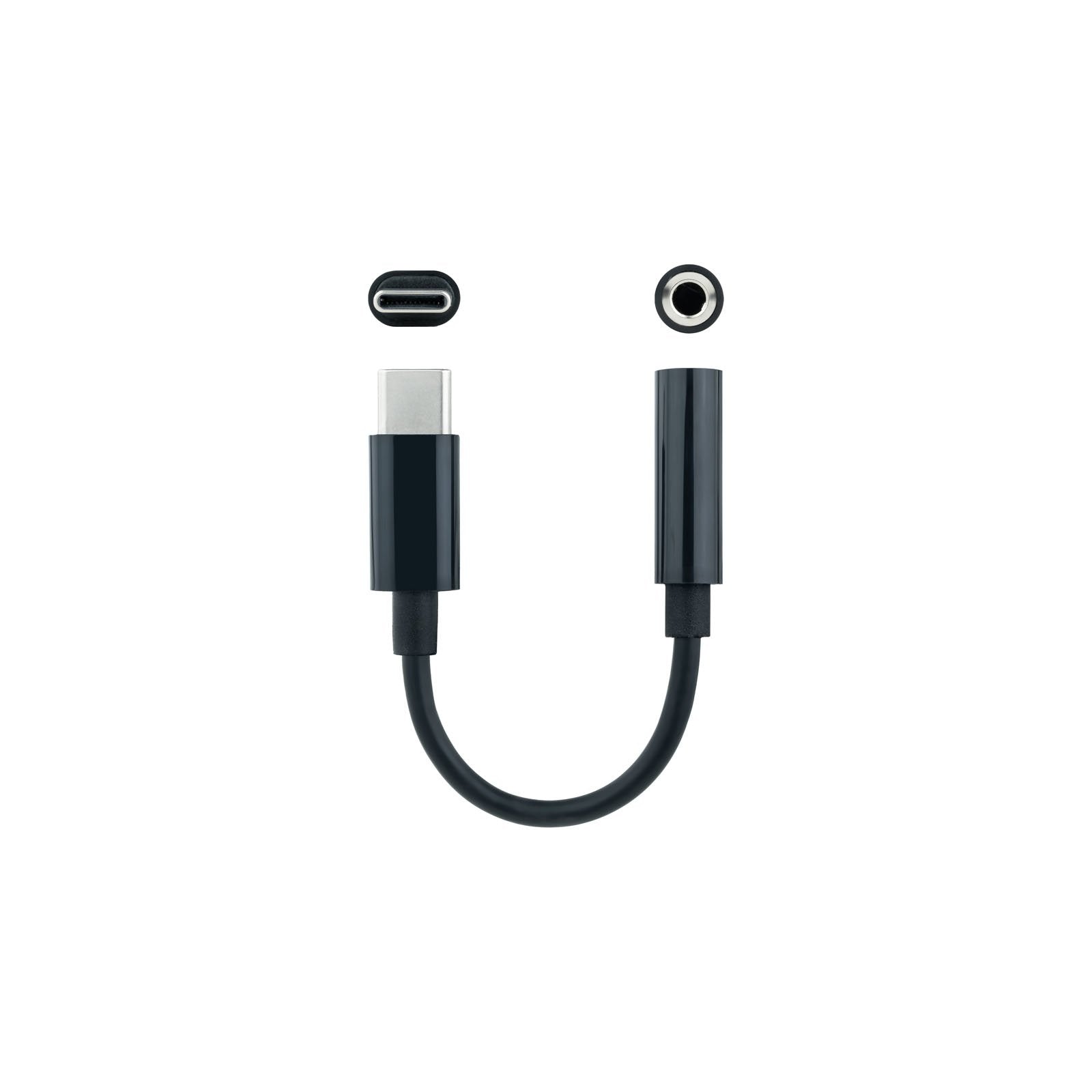 Nanocable Cable Adaptador Audio Jack 3.5mm Hembra A Usb-C Macho - Longitud 0.11m