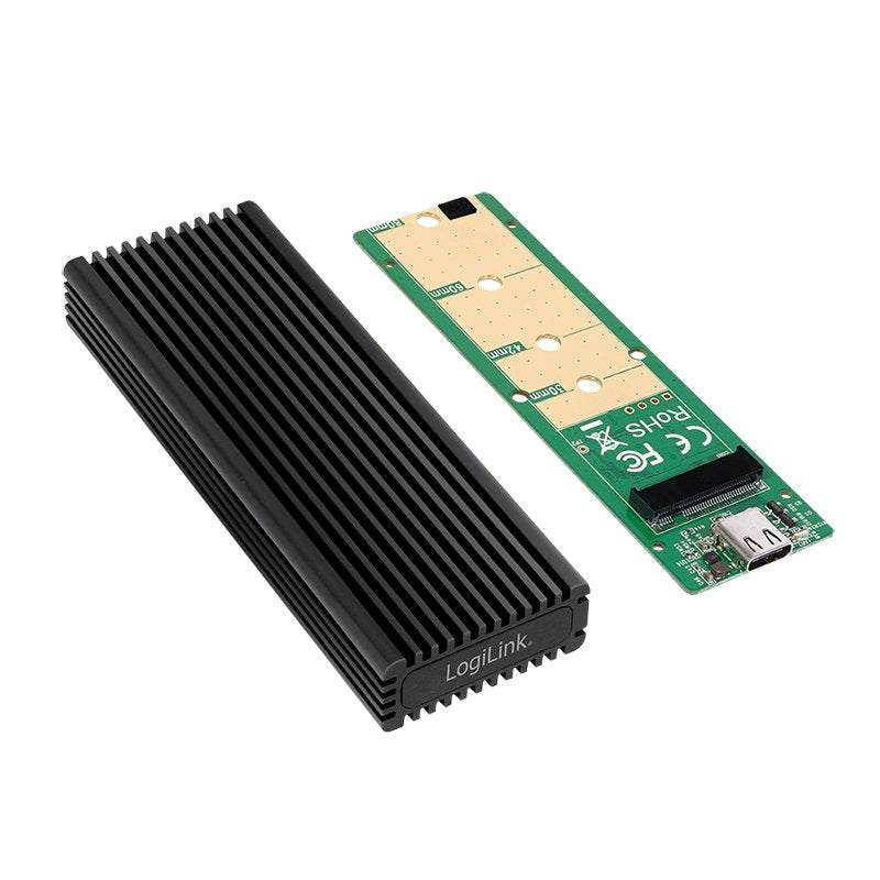 EAN 4052792054262 - LogiLink UA0346 caja para disco duro externo Caja externa para unidad de estado sólido (SSD) Negro M.2 imagen 4