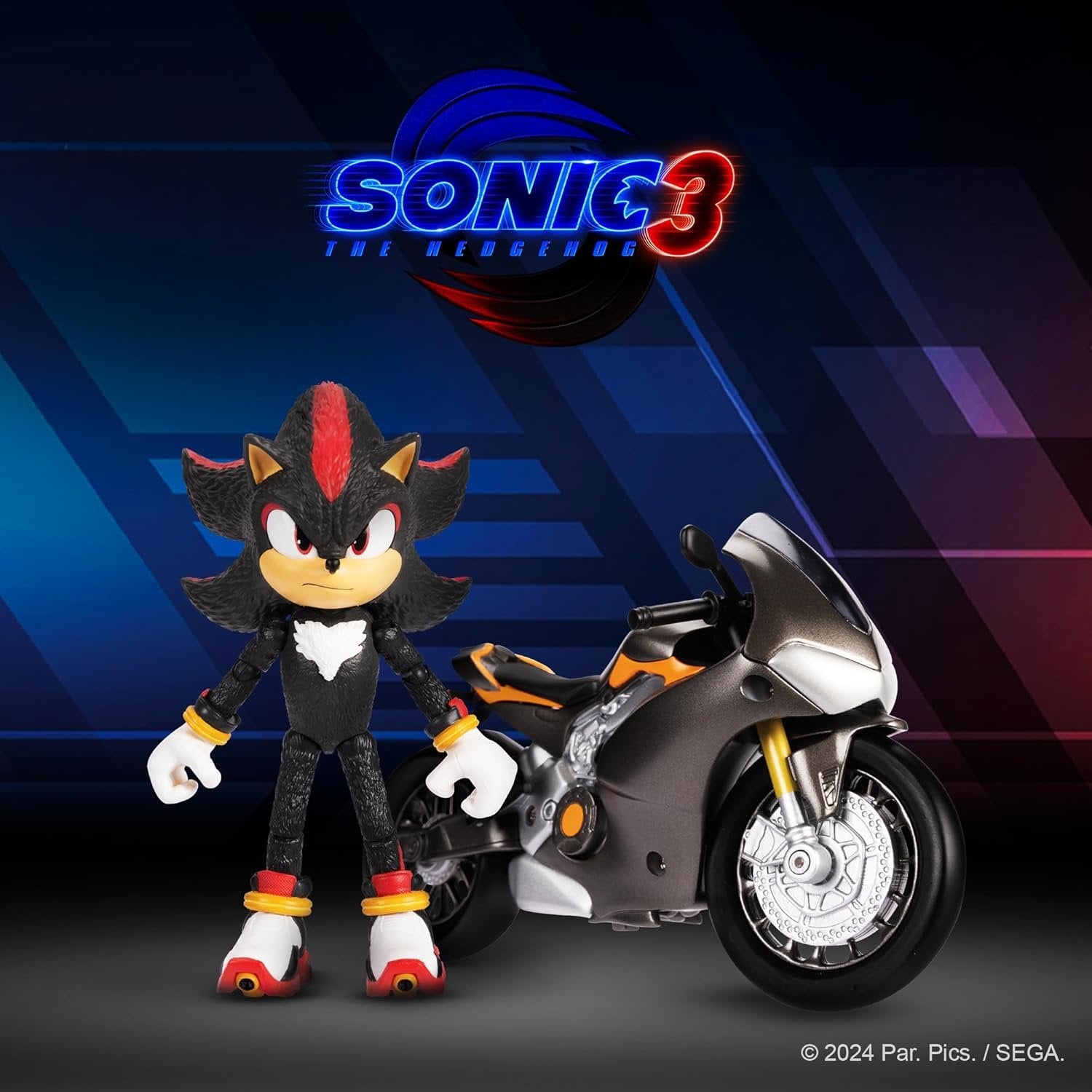 EAN 0192995424067 - Sonic the Hedgehog 3 Shadow & Motorcycle imagen 5