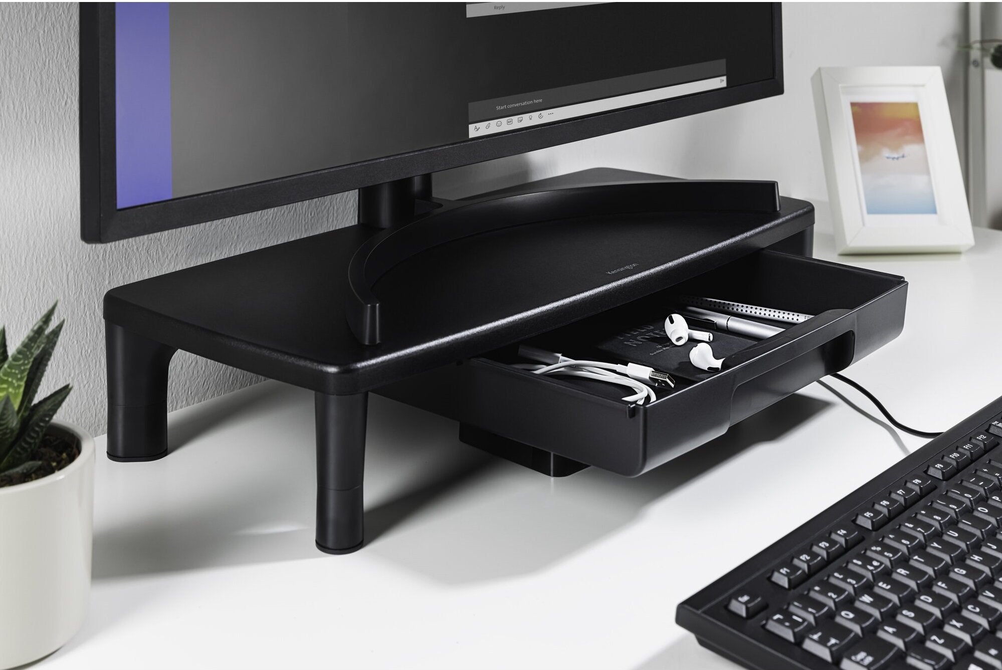 Kensington Kb100 Eq, Teclado Negro, Distribución Ee.Uu. K63727ww