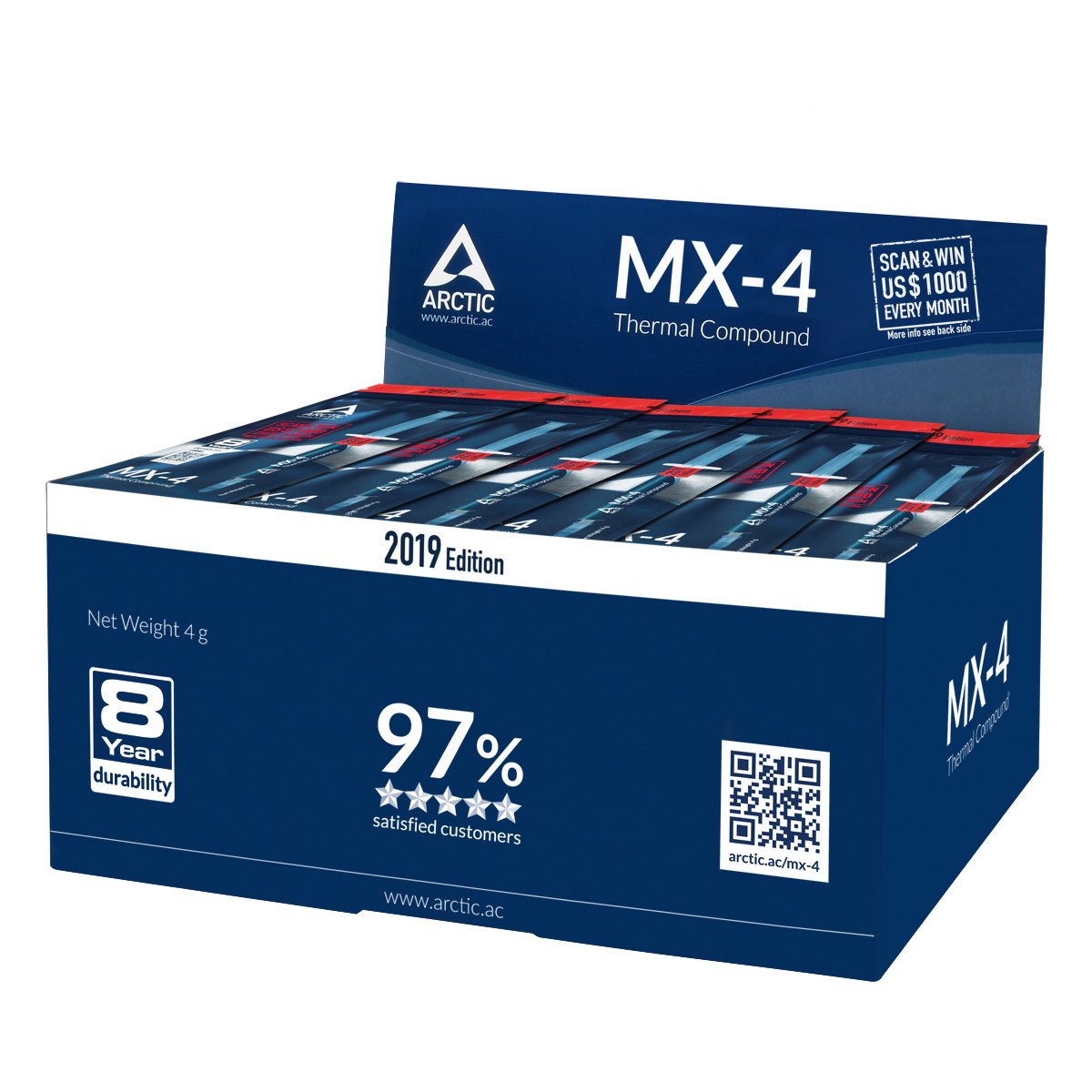 EAN 0872767009585 - ARCTIC MX-4 compuesto disipador de calor Pasta térmica 8,5 W/m·K 4 g imagen 4