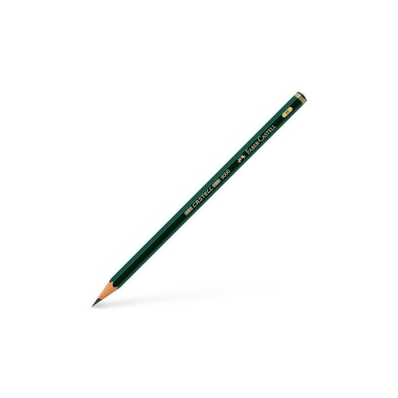 Faber Castell 9000 Lápiz Grafito H En Blister