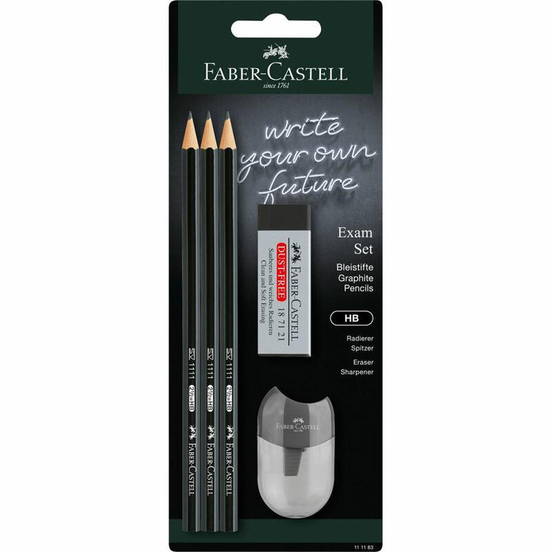Faber-Castell Lápiz 1111 Exam Set Bk