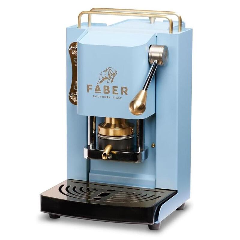 Faber Pro Mini Deluxe Turquoisekaffeemaschine
