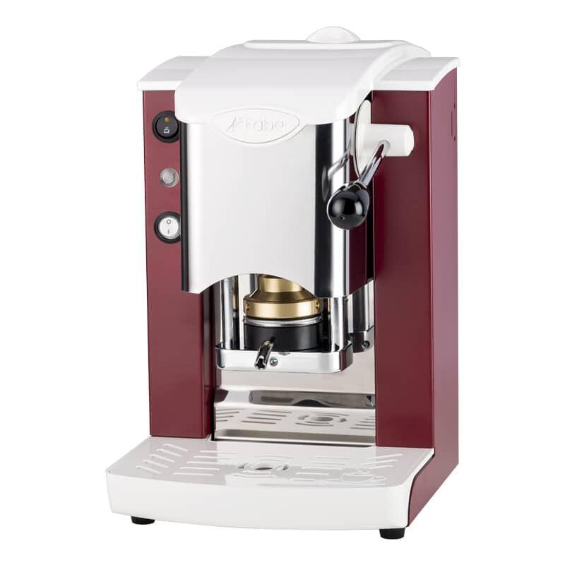 Faber Slot Inox Ese Pad Espressomaschine Weinrot Blanco Inox