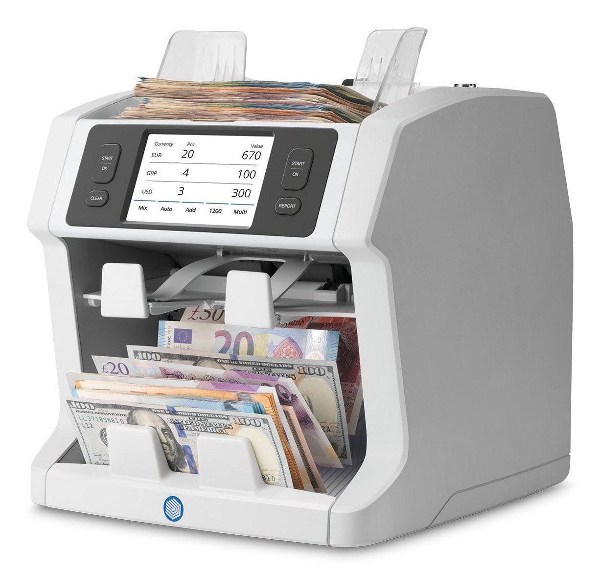 EAN 8717496339133 - Safescan 2995-SC Contador de billetes Blanco imagen 1