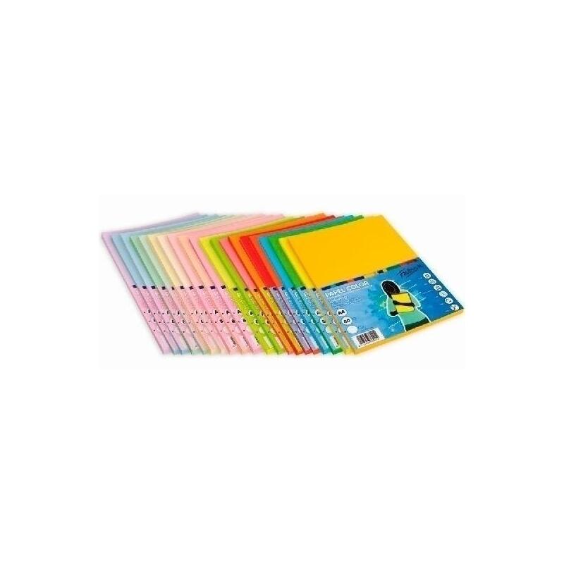 Fabrisa Papel Din A3 80gr 1 Paquete De 500 Hojas Color Azul Turquesa