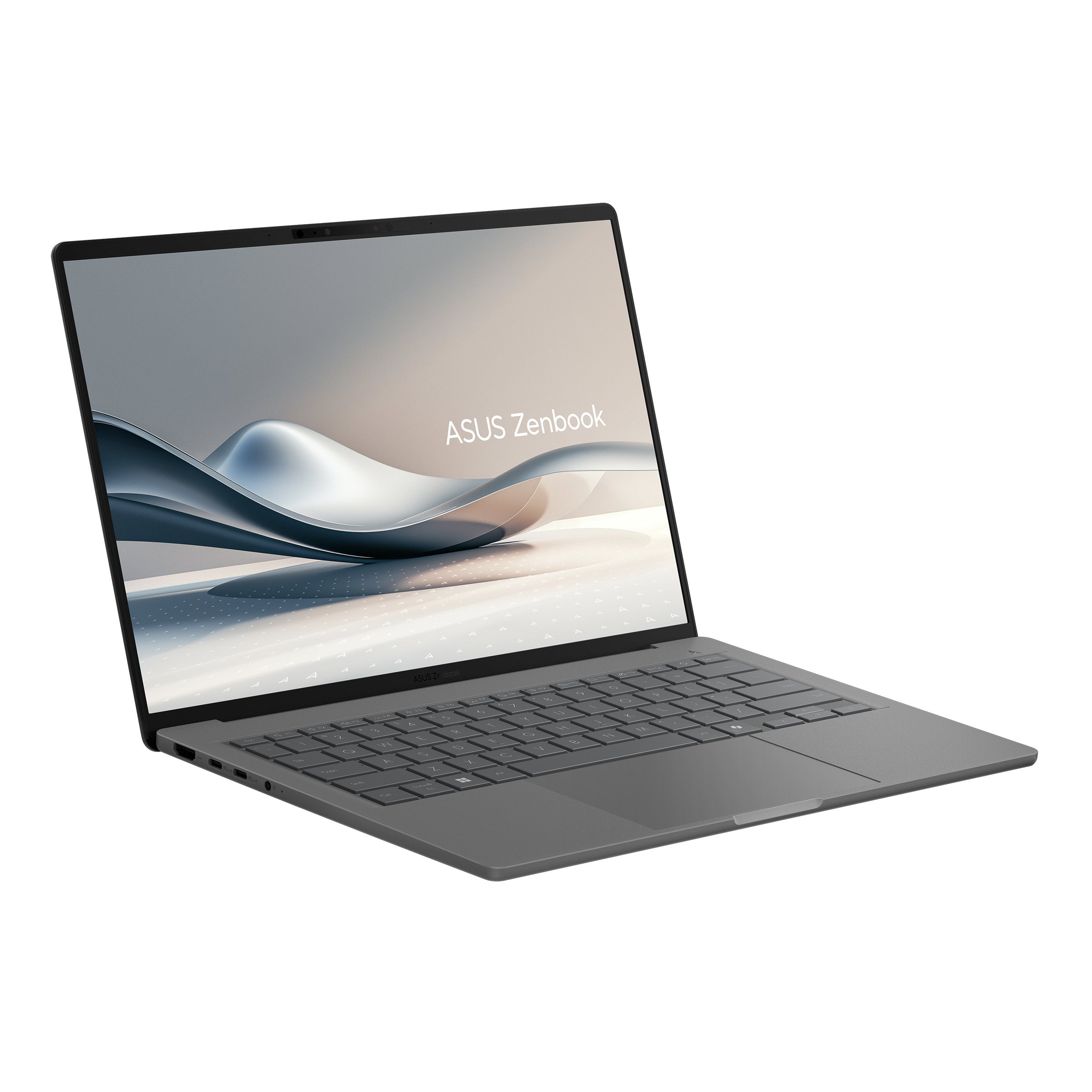Asus Zenbook A14 Oled Ux3407ra-Qd031w Copilot+ Pc - Ordenador Portátil 14" Wuxga (Qualcomm Snapdragon X1e-78-100, 32gb Ram, 1tb Ssd, Qualcomm Adreno Gpu, Windows 11 Home) Gris Islandés - Teclado Qwerty Español
