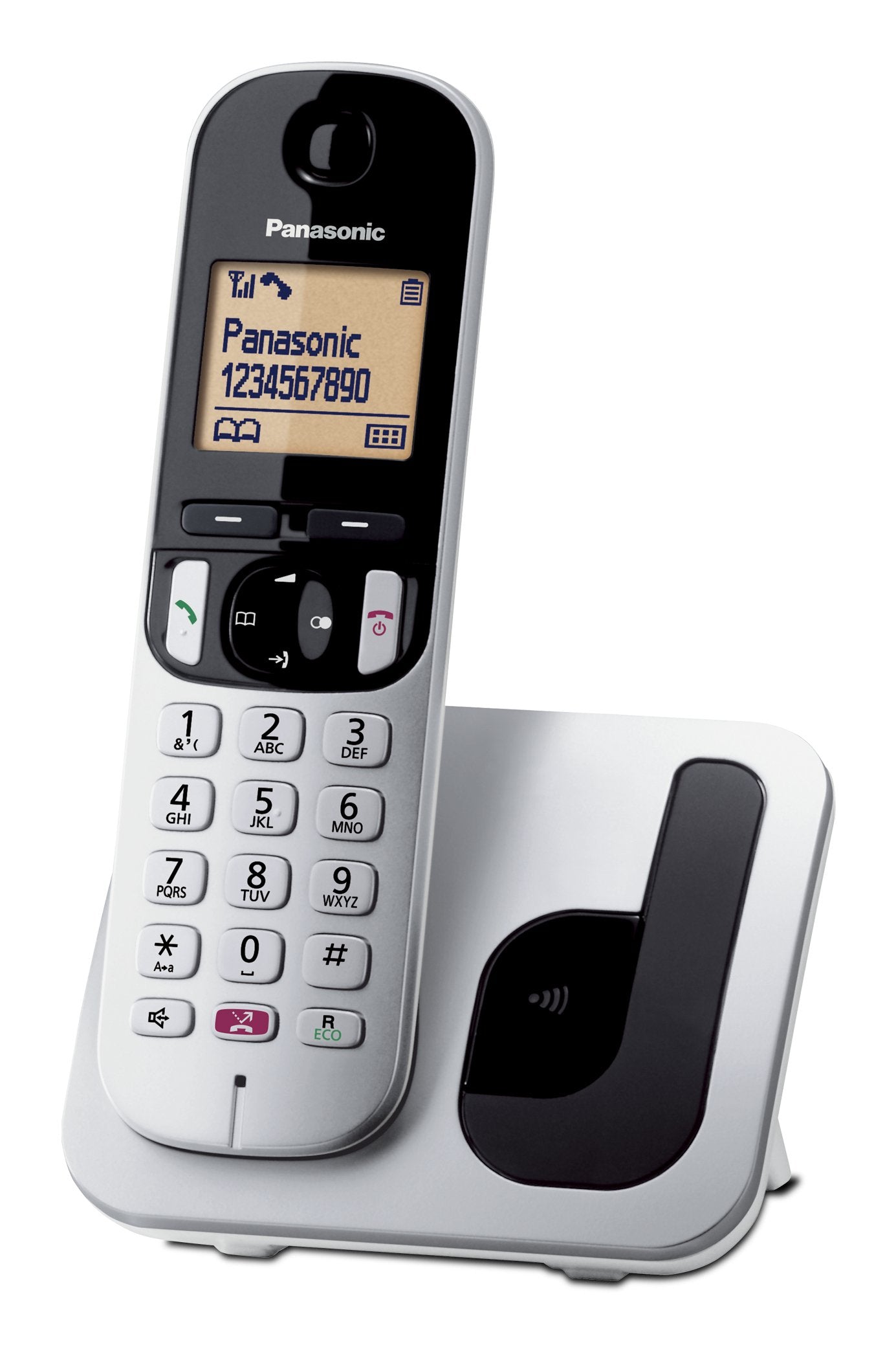 EAN 5025232918973 - Panasonic KX-TGC250 Teléfono DECT Identificador de llamadas Negro, Gris imagen 1