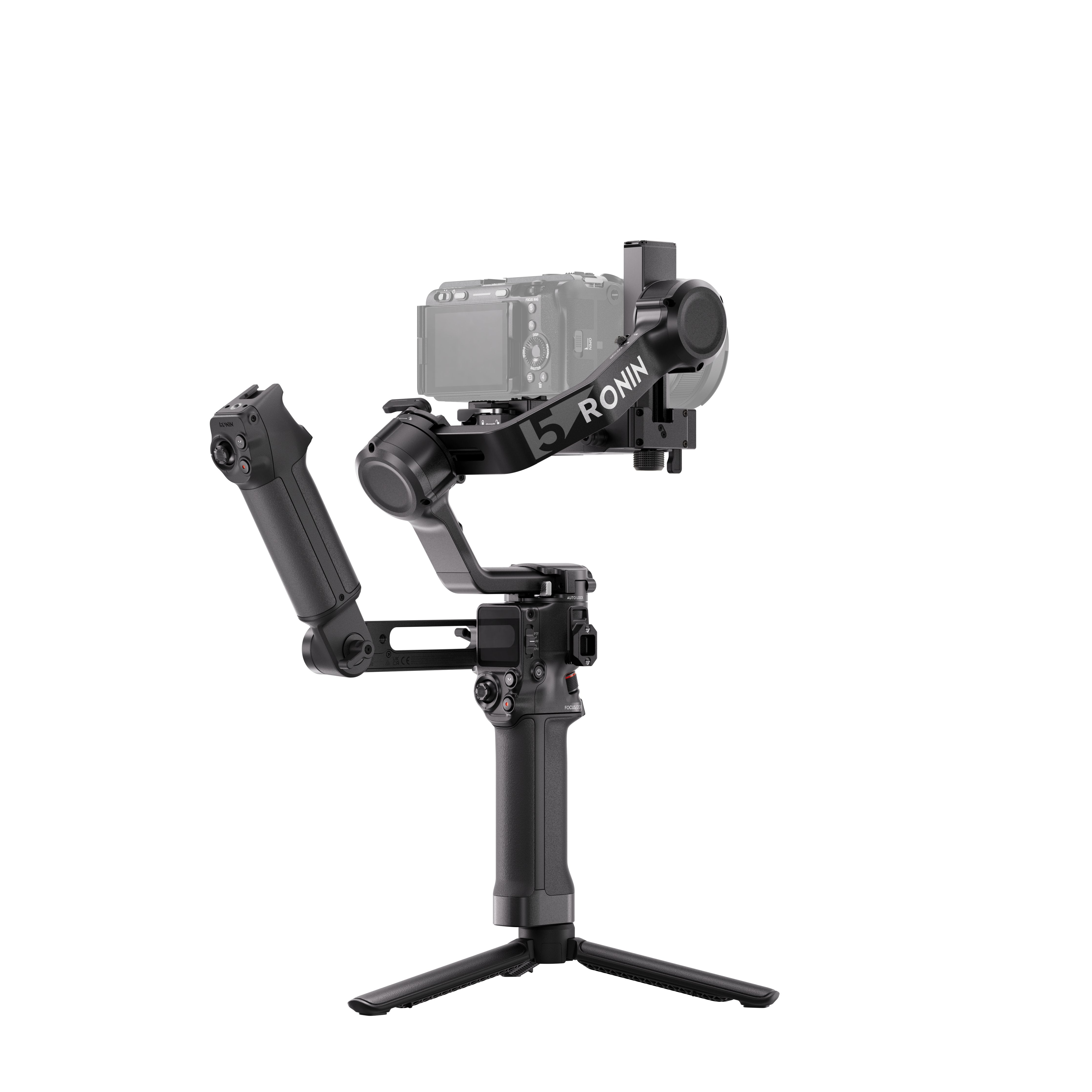 Dji Action Camera Handheld Gimbal Rs 5 Combo, Black Eu (Cp.Rn.00000497.03)