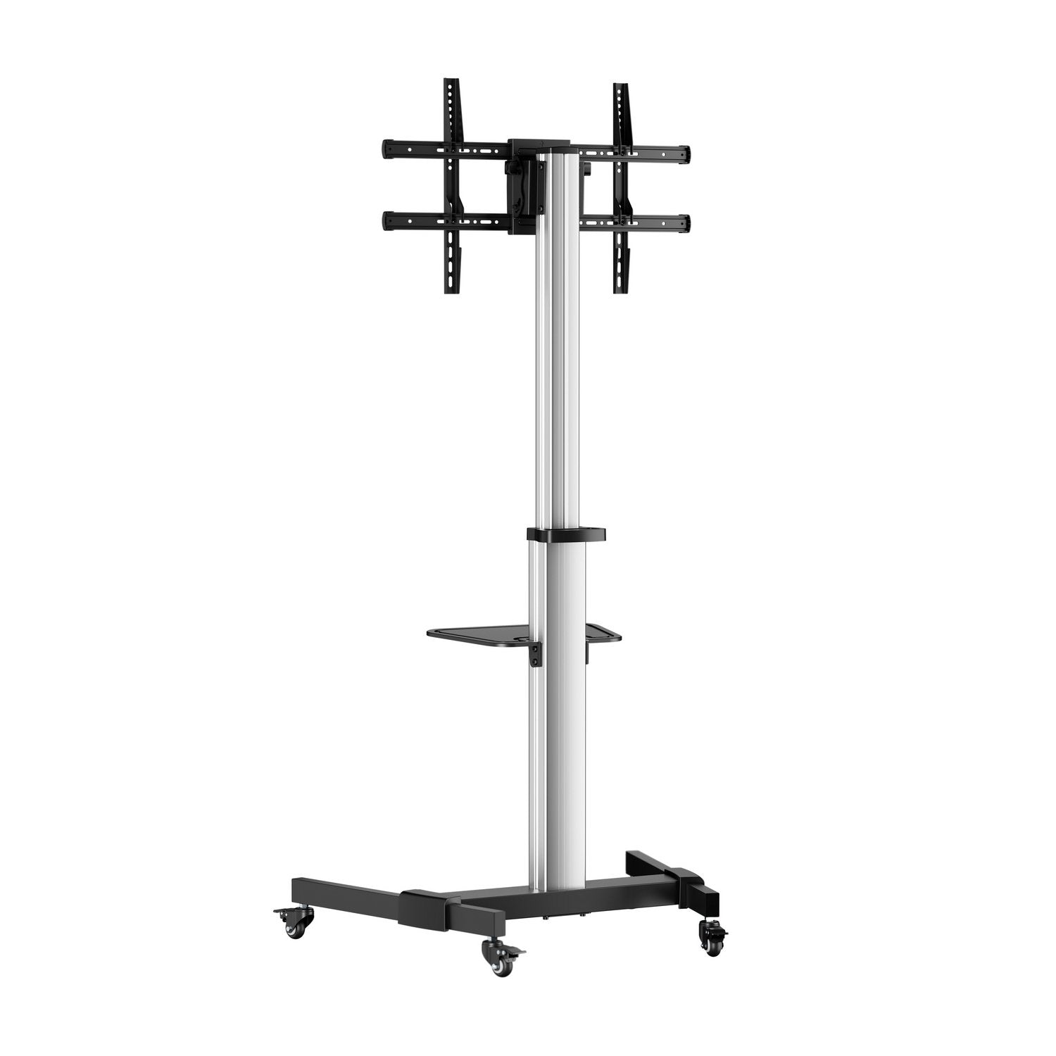 EAN 8436574709087 - AISENS FT86TRE-197 soporte para pantalla de señalización 2,18 m (86") Negro, Plata imagen 2