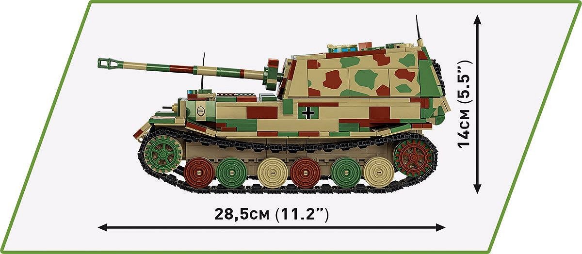 EAN 5902251025823 - COBI Panzerjäger Tiger (P) Elefant imagen 10