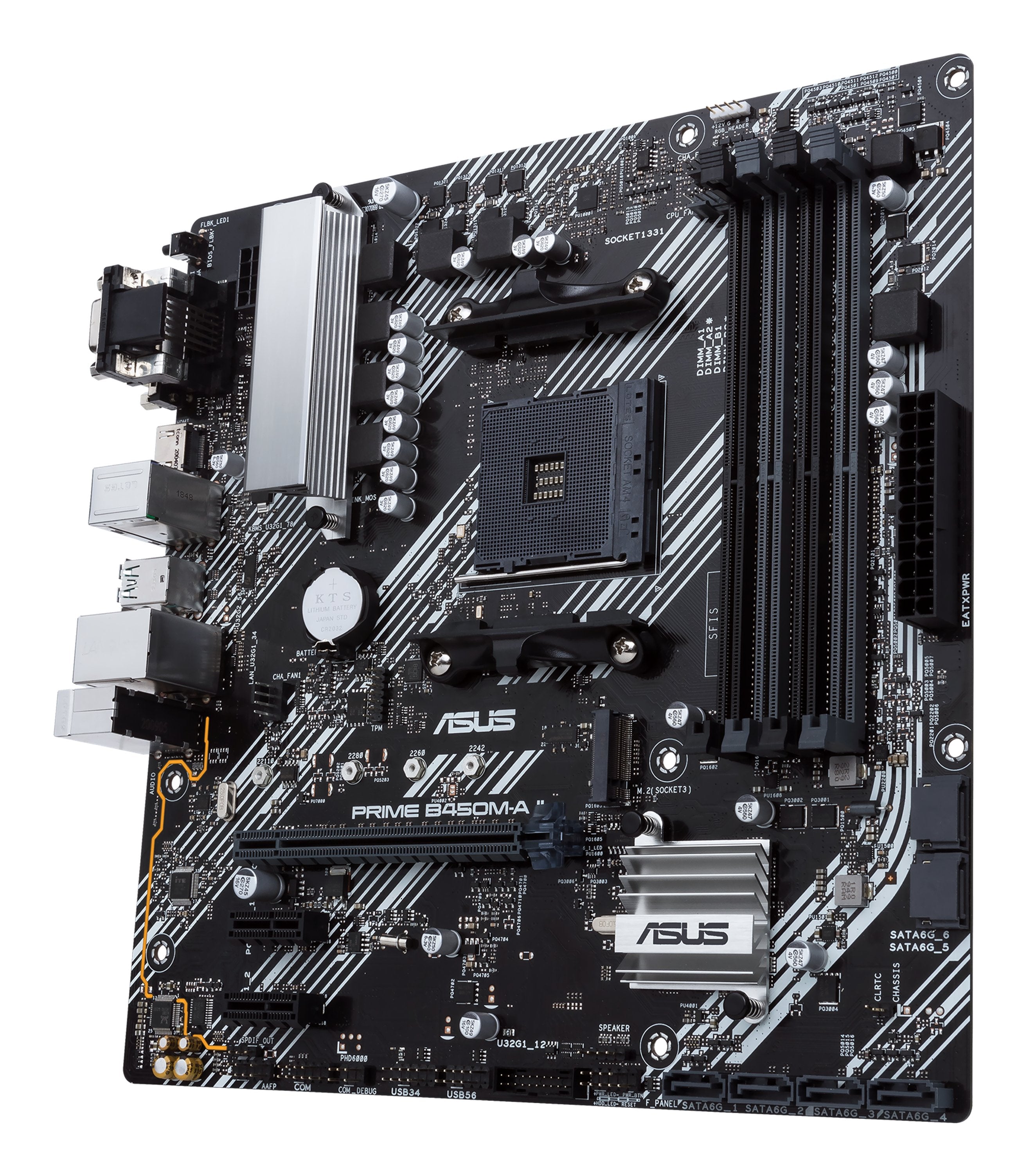 Placa Base Asus Am4 Prime B450m-A Ii M-Atx/4xddr4/4xsata6/1xusb 3.1+2xusb 2.0 90mb15z0-M0eay0