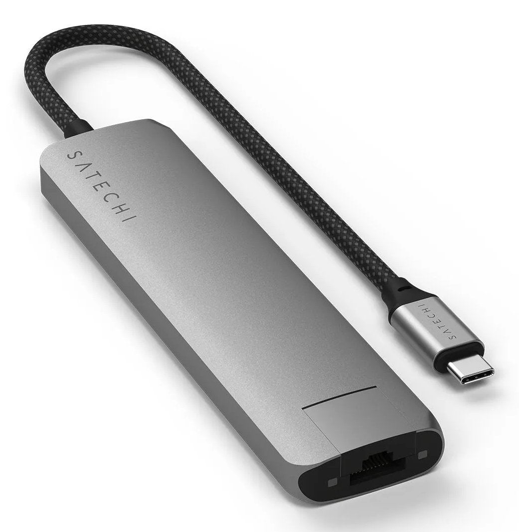 EAN 810086361496 - Satechi ST-P7SM hub de interfaz USB Tipo C 10000 Mbit/s Gris imagen 6