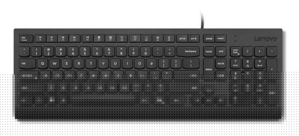 EAN 0195892116318 - Lenovo 4Y41R64647 teclado Hogar / Oficina USB Alemán Negro imagen 1