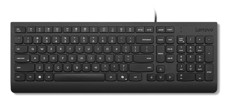 EAN 0195892116370 - Lenovo 4Y41R64681 teclado Hogar / Oficina USB Nórdico Negro imagen 1