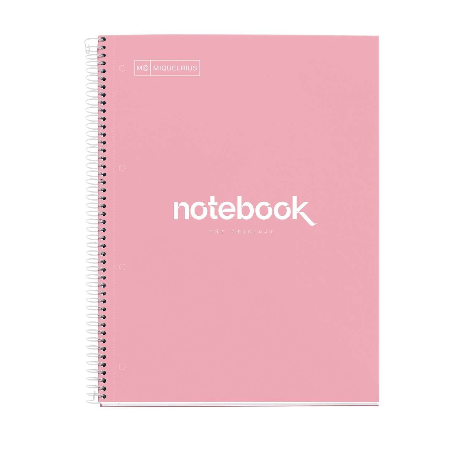 Maul A460522 Cuaderno Y Block A4 80 Hojas Rosa