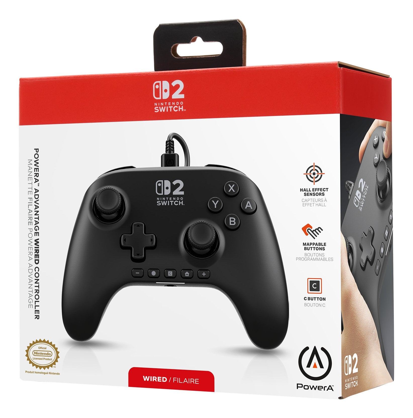 EAN 0617885152719 - PowerA Advantage Negro USB Gamepad Analógico/Digital Nintendo Switch 2 imagen 5