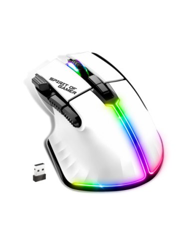 Ratón Spirit Of Gamer Inalambrico Pro M5 White