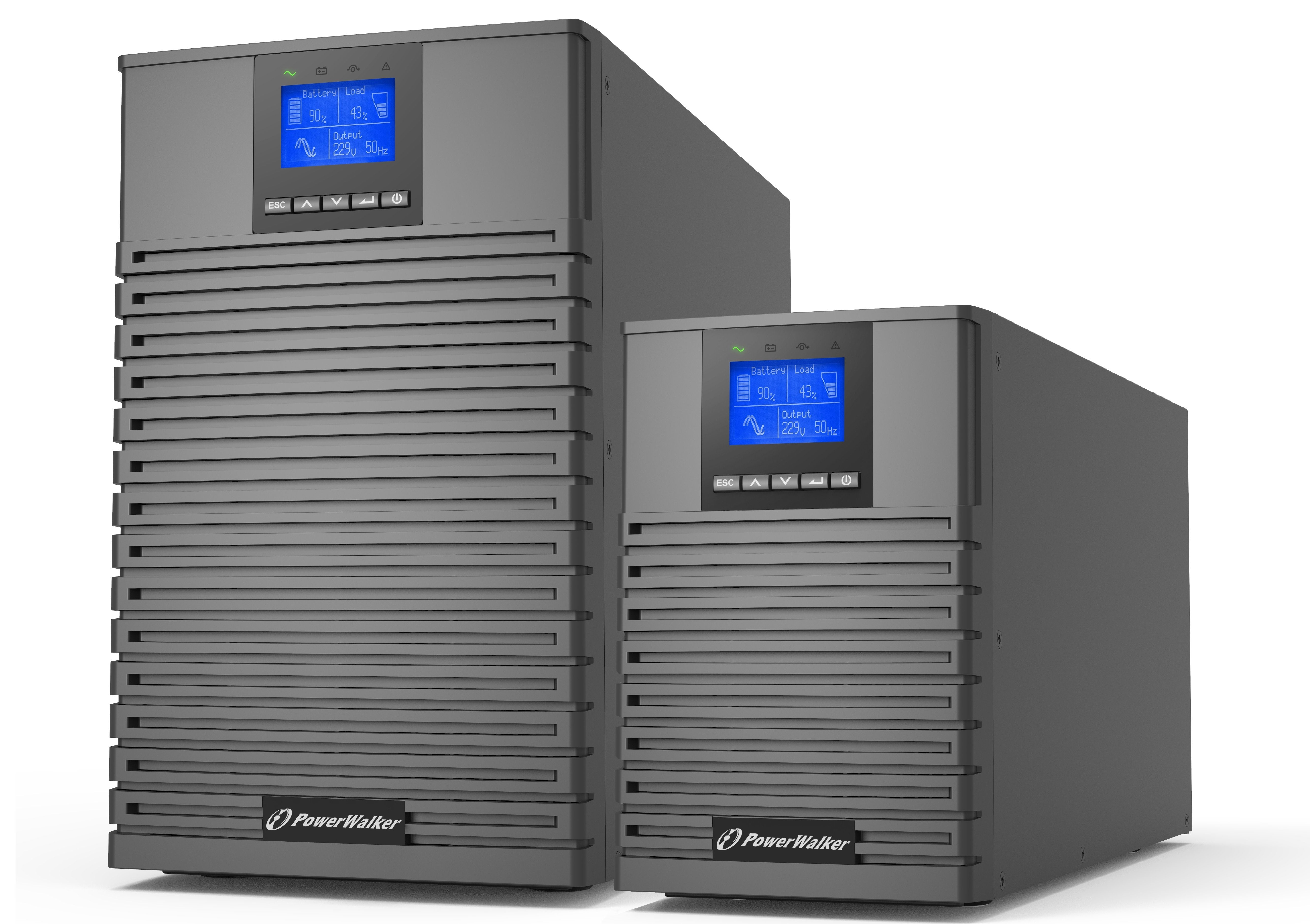 EAN 4260074982862 - PowerWalker VFI 3000 ICT IoT sistema de alimentación ininterrumpida (UPS) Doble conversión (en línea) 3 k imagen 2