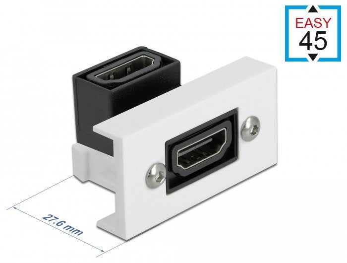 Delock Easy 45 Hdmi Moduloangular 90° 22,5 X 45 Mm