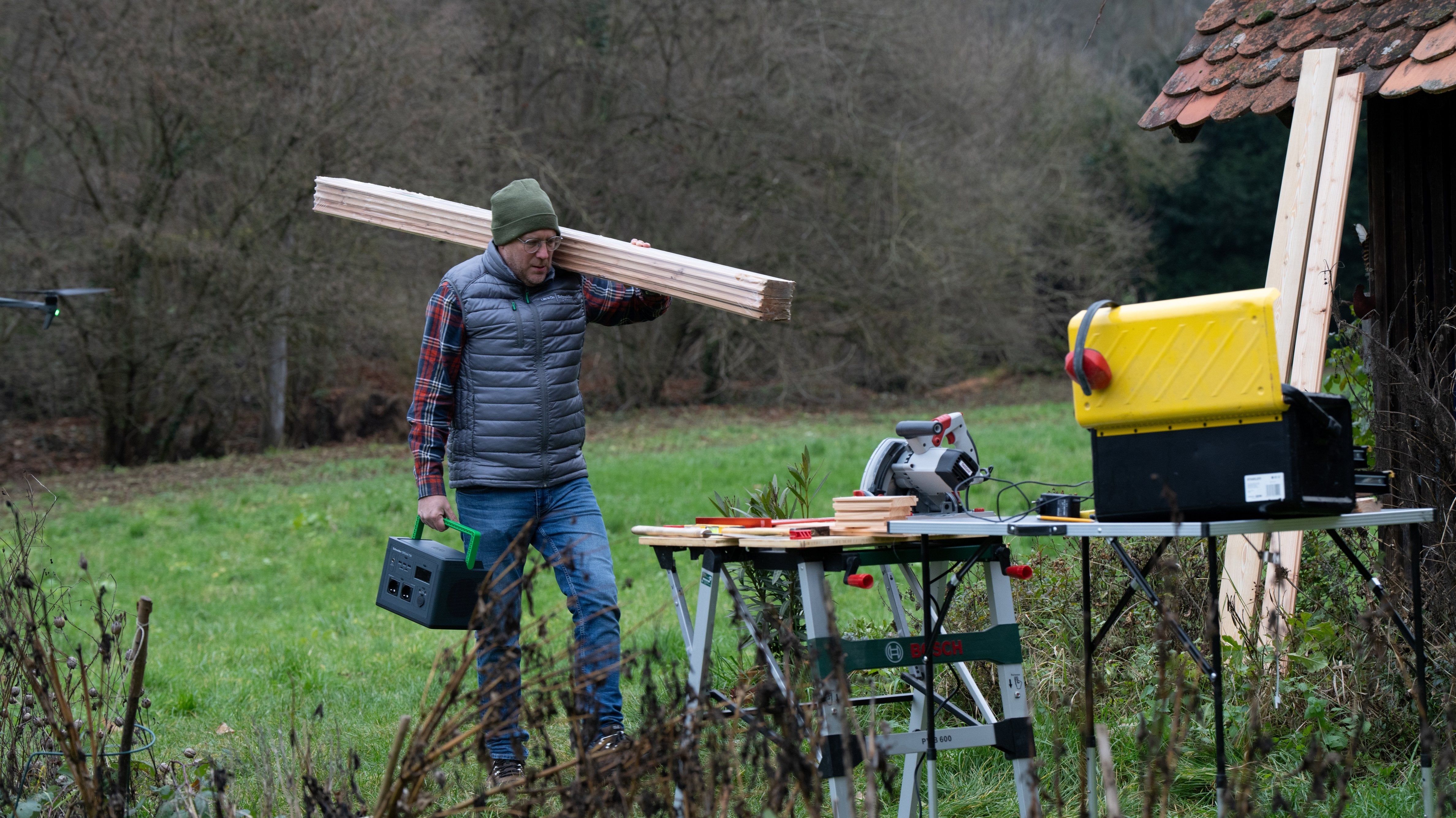 Stacja Zasilania Pps500-Gr Schneider Offgrid Portable Power Station 500, 517wh Lithium-Ion, 2 Schuko, Sinewave