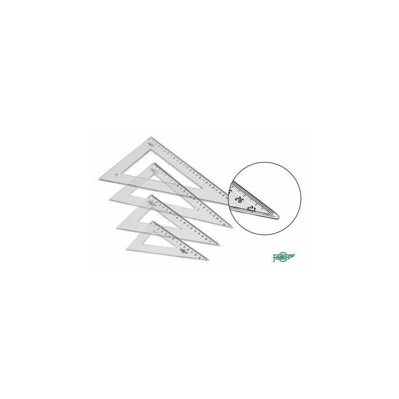 Faibo Cartabón Escolar 30 Cm Graduado