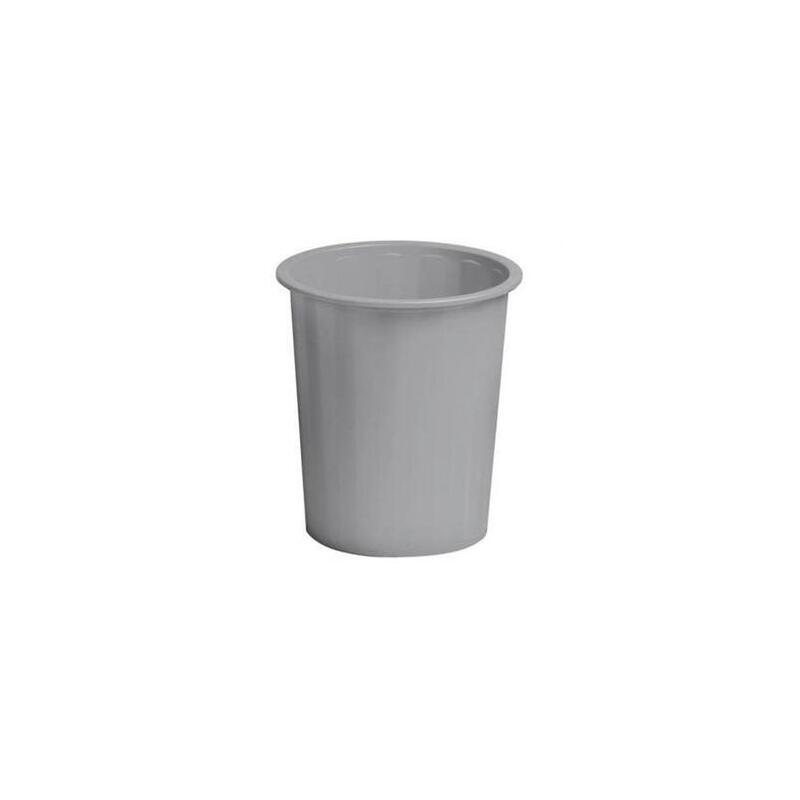 Faibo Papelera De Plástico En Polipropileno 310x280 Mm Cerrada 14 L Serie 305 Gris