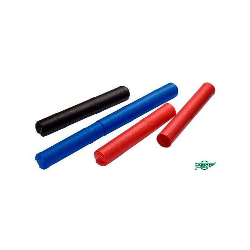 Faibo Tubo Portaplanos De Plástico Extensible 40 A 75 Cm Sin Bandolera Rojo