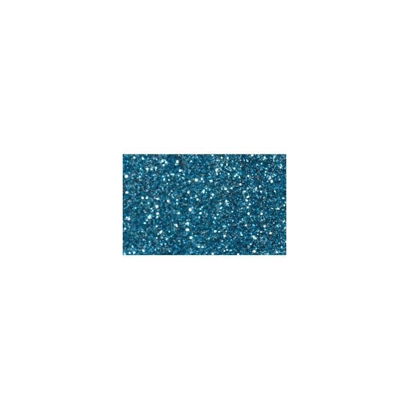 Fama Goma Eva 50x70 2mm Pack 10h Glitter Azul Turquesa