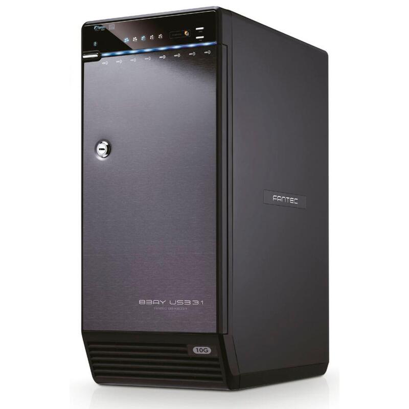 Fantec Qb-X8u31 8x 3,5 Sata Hdd Usb 3.1