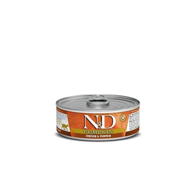 Farmina N&D Gato Venado Y Calabaza 70g