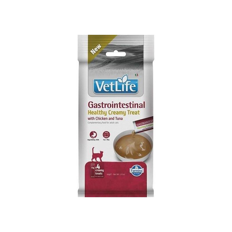 Farmina Vet Life Cat Gastrointestinal Creamy Treat With Chicken & Tuna 60gr