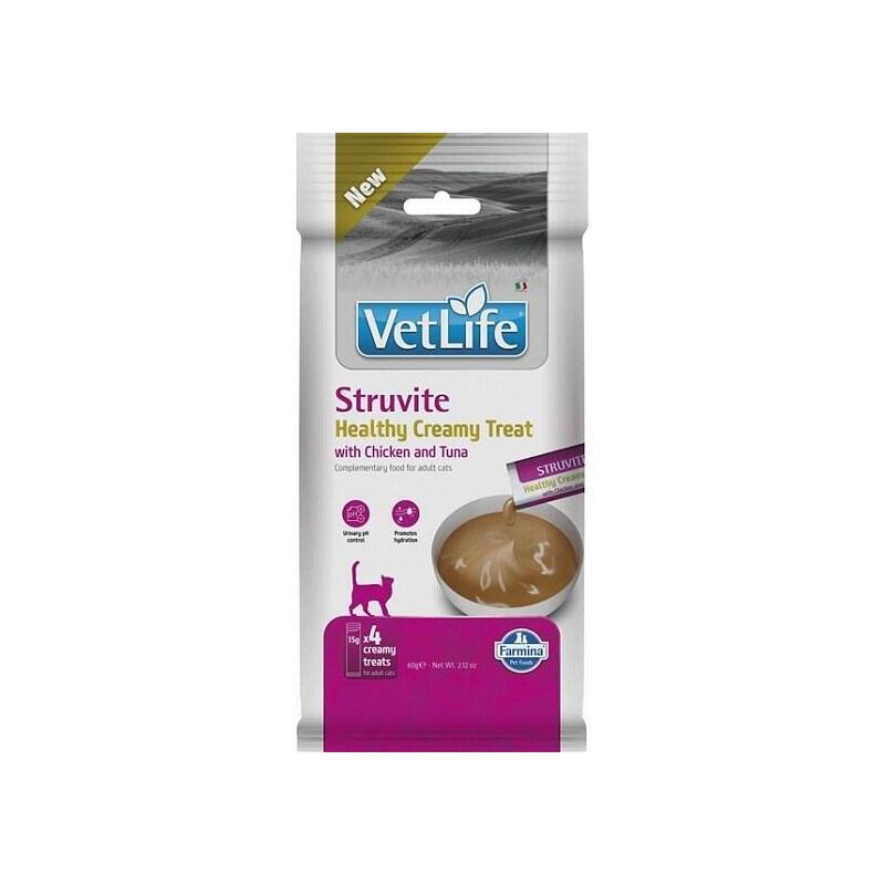 Farmina Vet Life Cat Struvite Creamy Treat With Chicken & Tuna 60gr