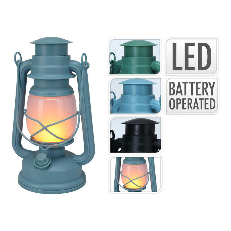 Farol Decorativo Con Luz Led