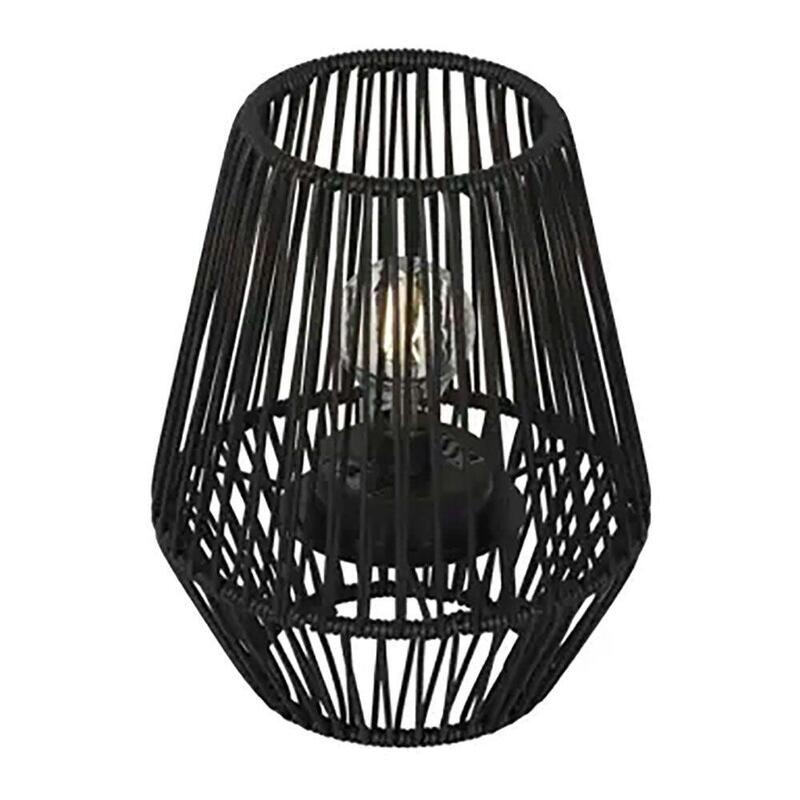 Farolillo Solar Negro, Ø22 X 25 Cm