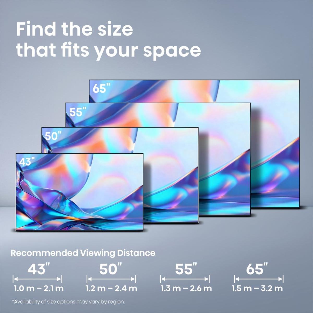 165,1 Cm (65") 3840 X 2160 Pixel Hisense 20019129 16:9 4k Ultra Hd Qled 8 Ms Smarttv Hdmi Vesa 400 X 300 Mm Lan Wifi Speaker